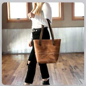 NEW Mesa Tote - Full Grain Leather